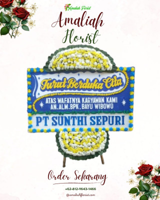 Papan Bunga Duka di Rahmah